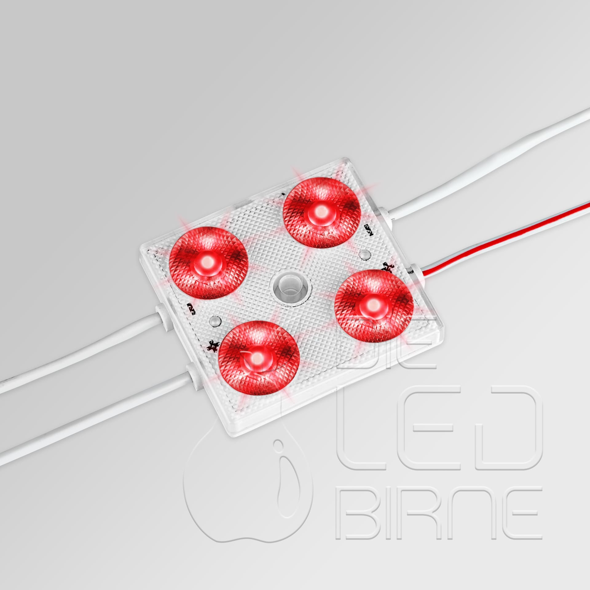 4er LED Modul Nova 4 in Rot