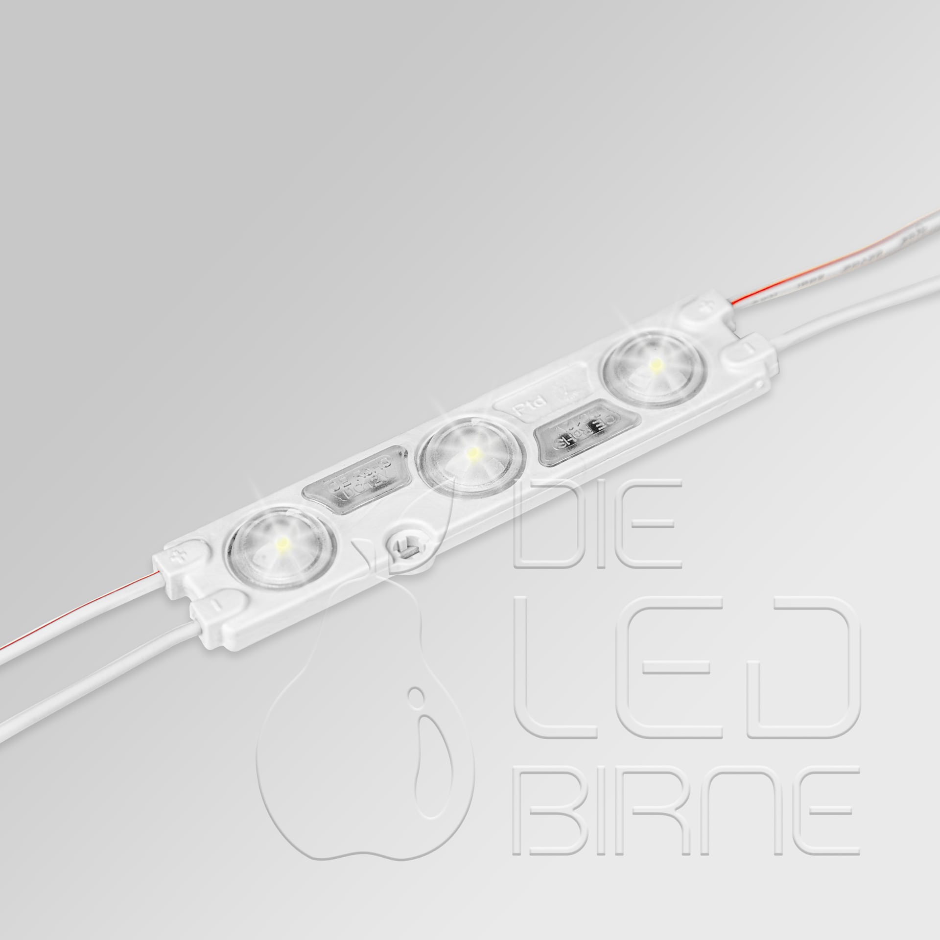 3er LED Modul Lang, Neutralweiß (6500K)