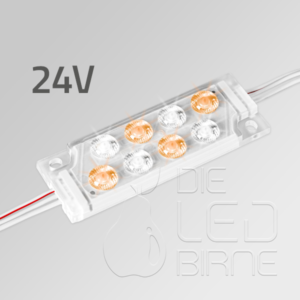 8er Flächen LED - tunable white 2700K-6500K,  3 Watt - 24 Volt