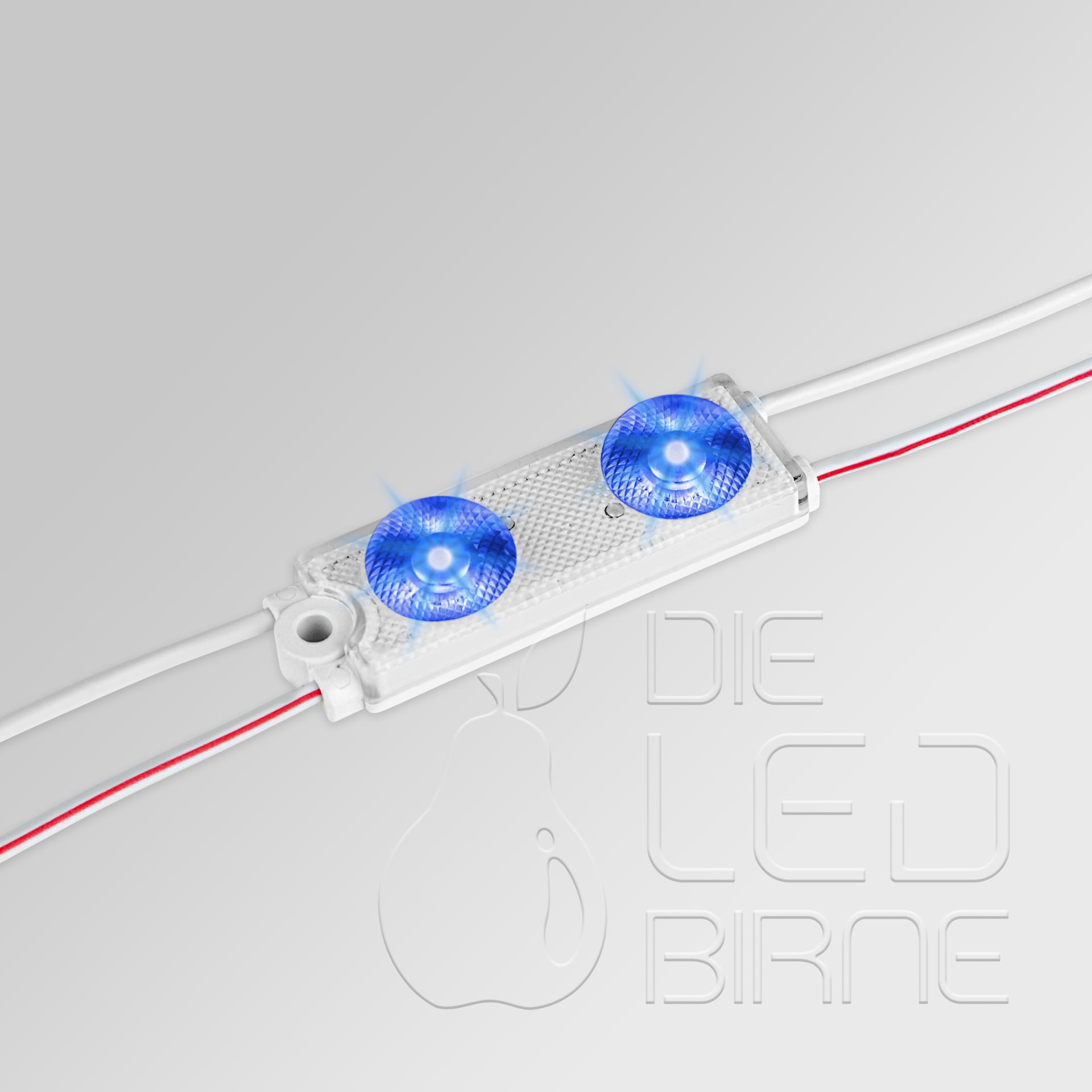 2er LED Modul, Nova 2 - Blau - 12V - 0,72W