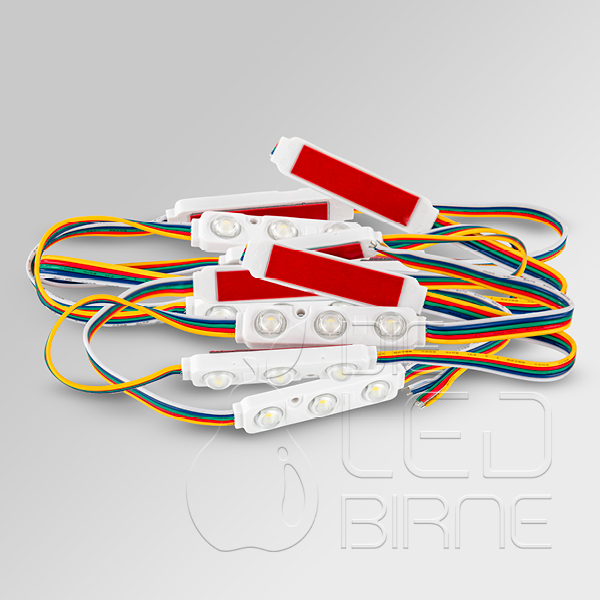 LED Modul 3er, RGBW 0,96W-12V