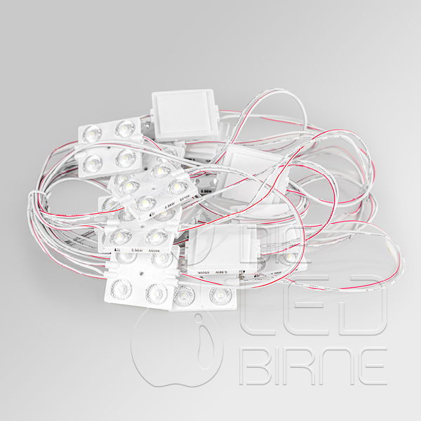 4er LED Modul Nova 4 eco - Neutralweiß (6500k) - 12V - 0,96W - Die günstige Alternative zum Nova 4 LED-Modul