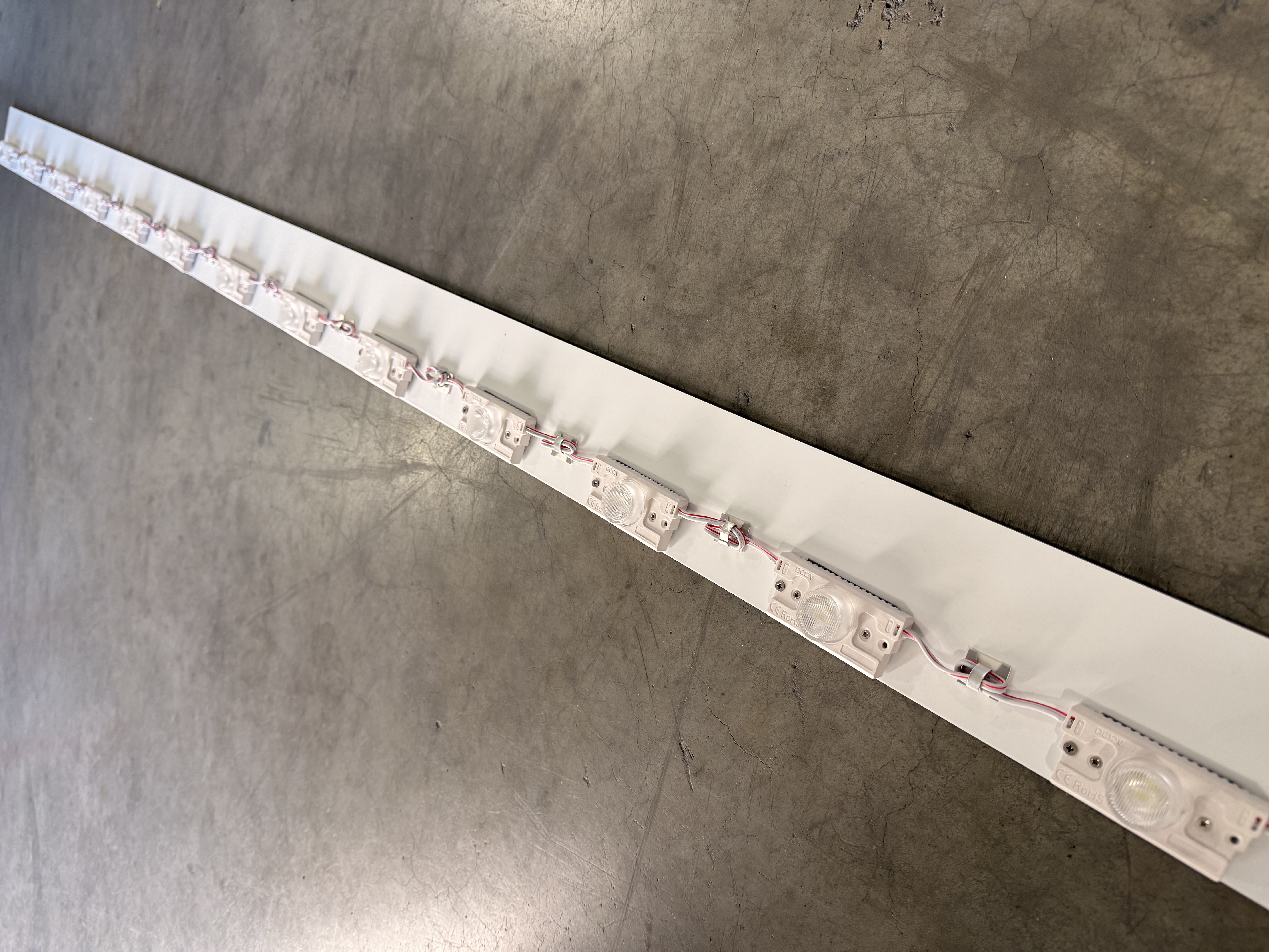 1er LED Modul Zarge 1, Warmweiß (4000k) - 2,8 Watt