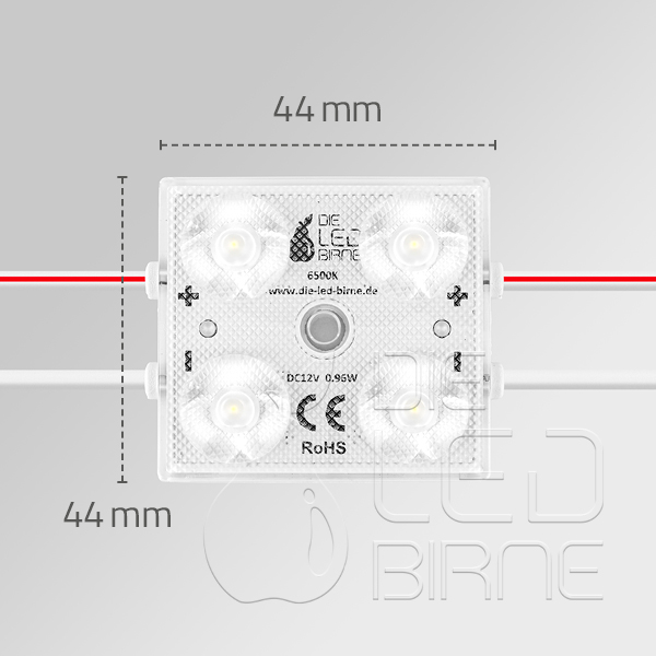 4er LED Modul, Nova 4 - Grün - 12V - 1,44W