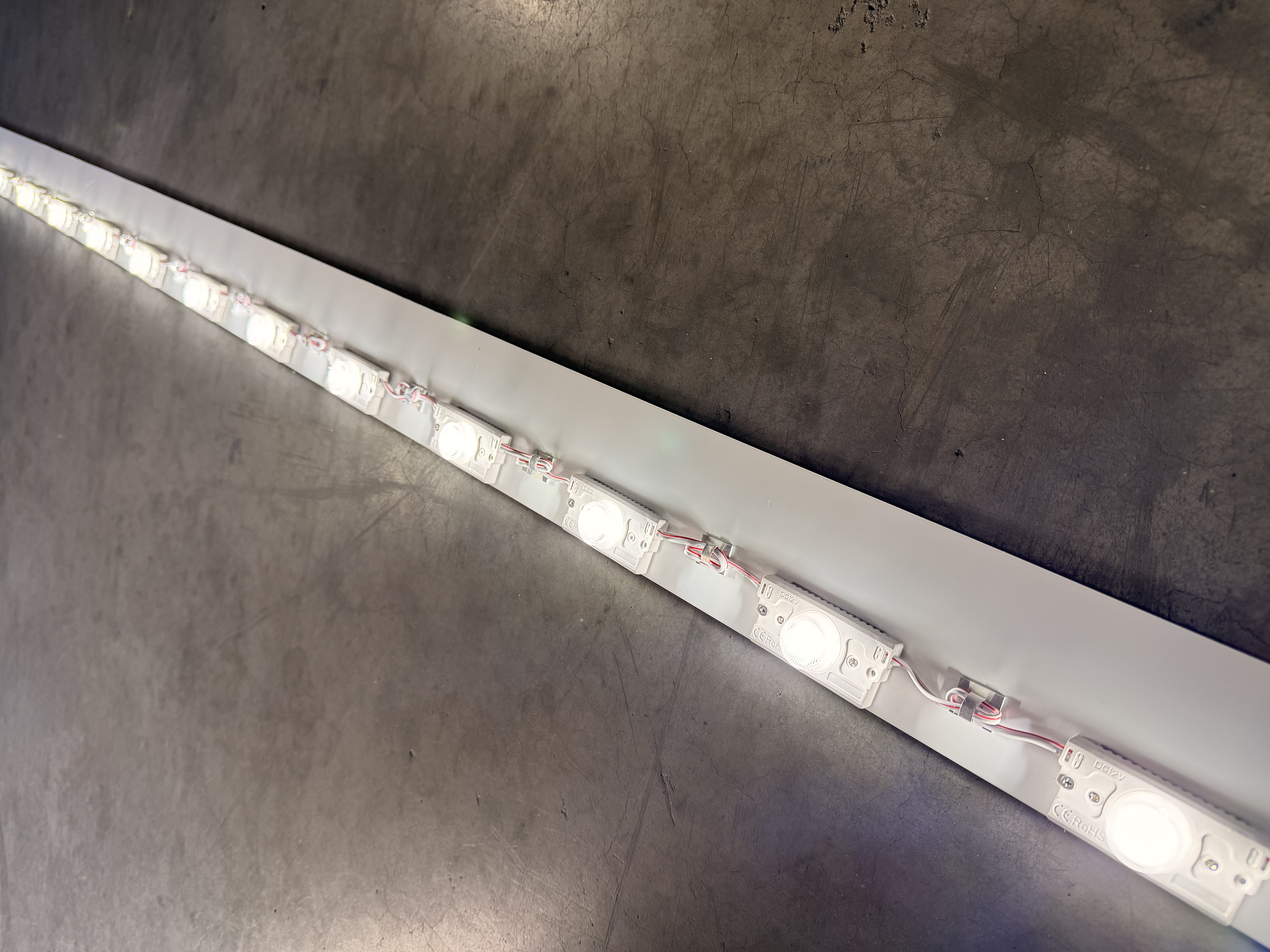 1er LED Modul Zarge 1, Neutralweiß (6500k) - 2,8 Watt
