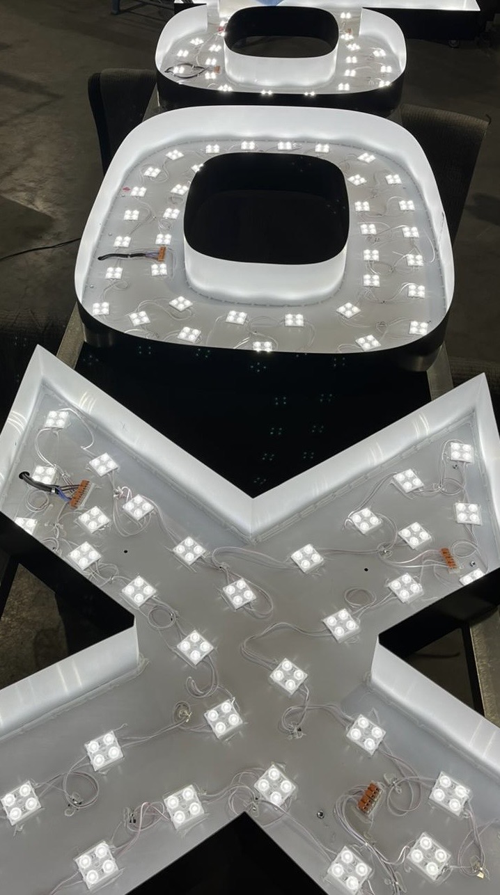 4er LED Modul Nova 4 - Neutralweiß (6500k) - 12V - 0,96W