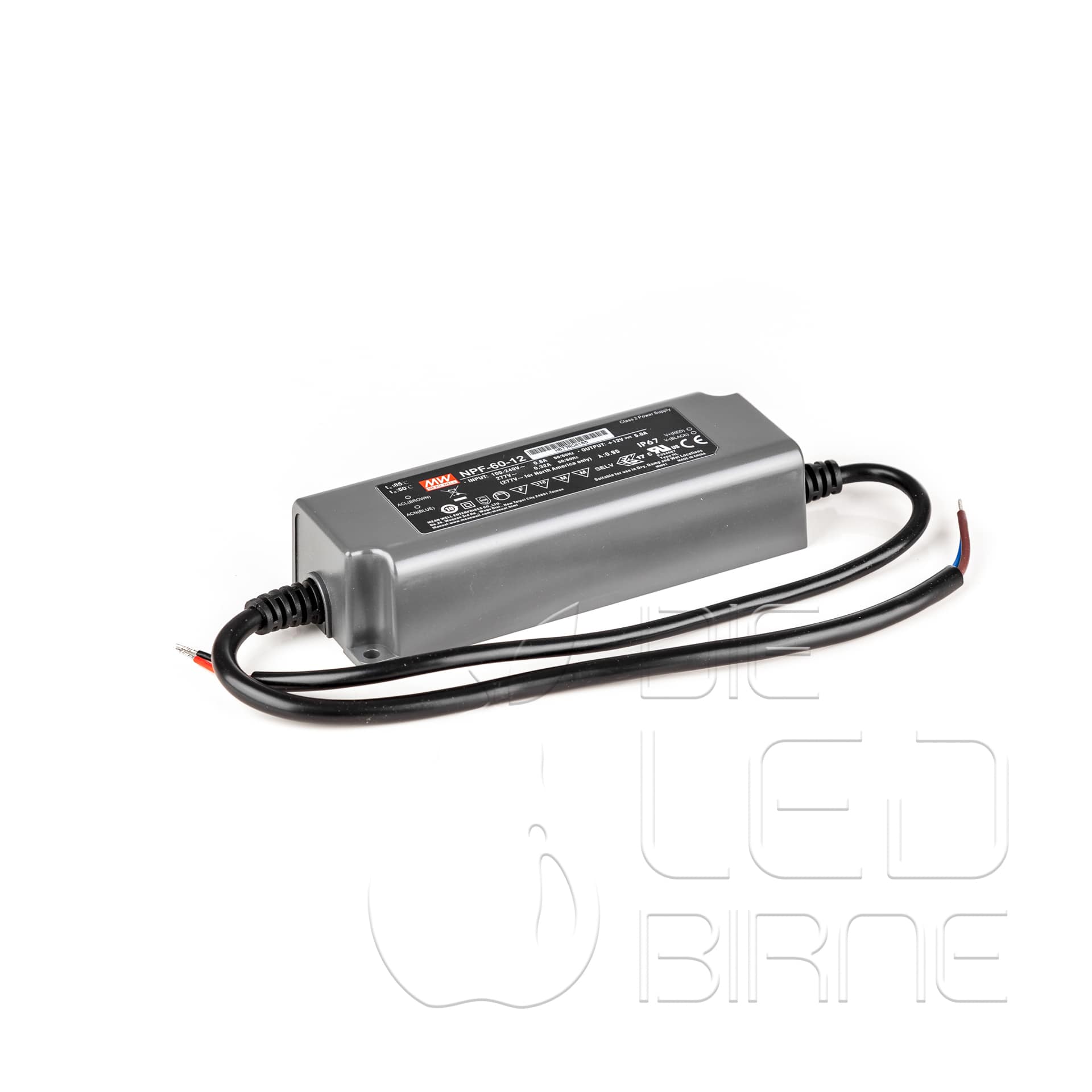 LED Netzteil Meanwell NPF-60-12, 60 Watt