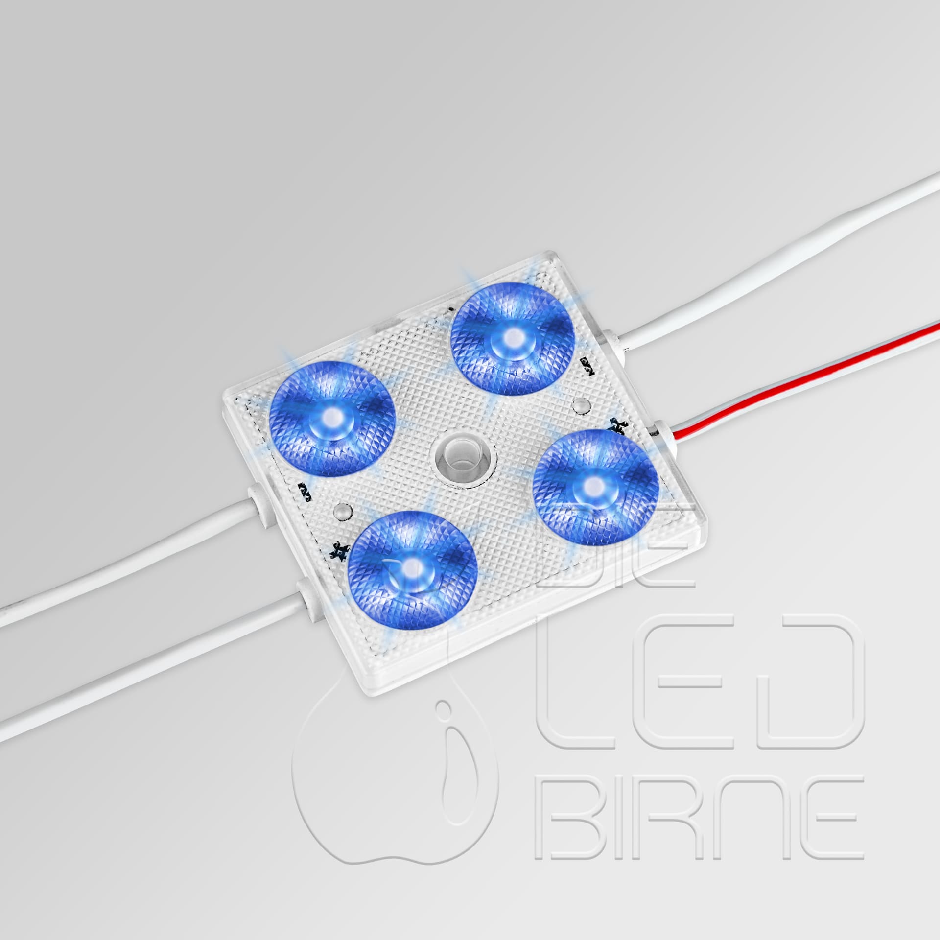 4er LED Modul Nova 4 in Blau