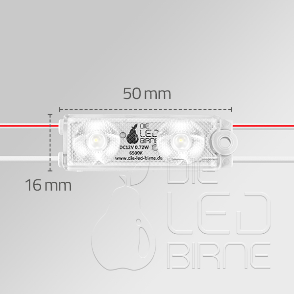 2er LED Modul, Nova 2 - Blau - 12V - 0,72W