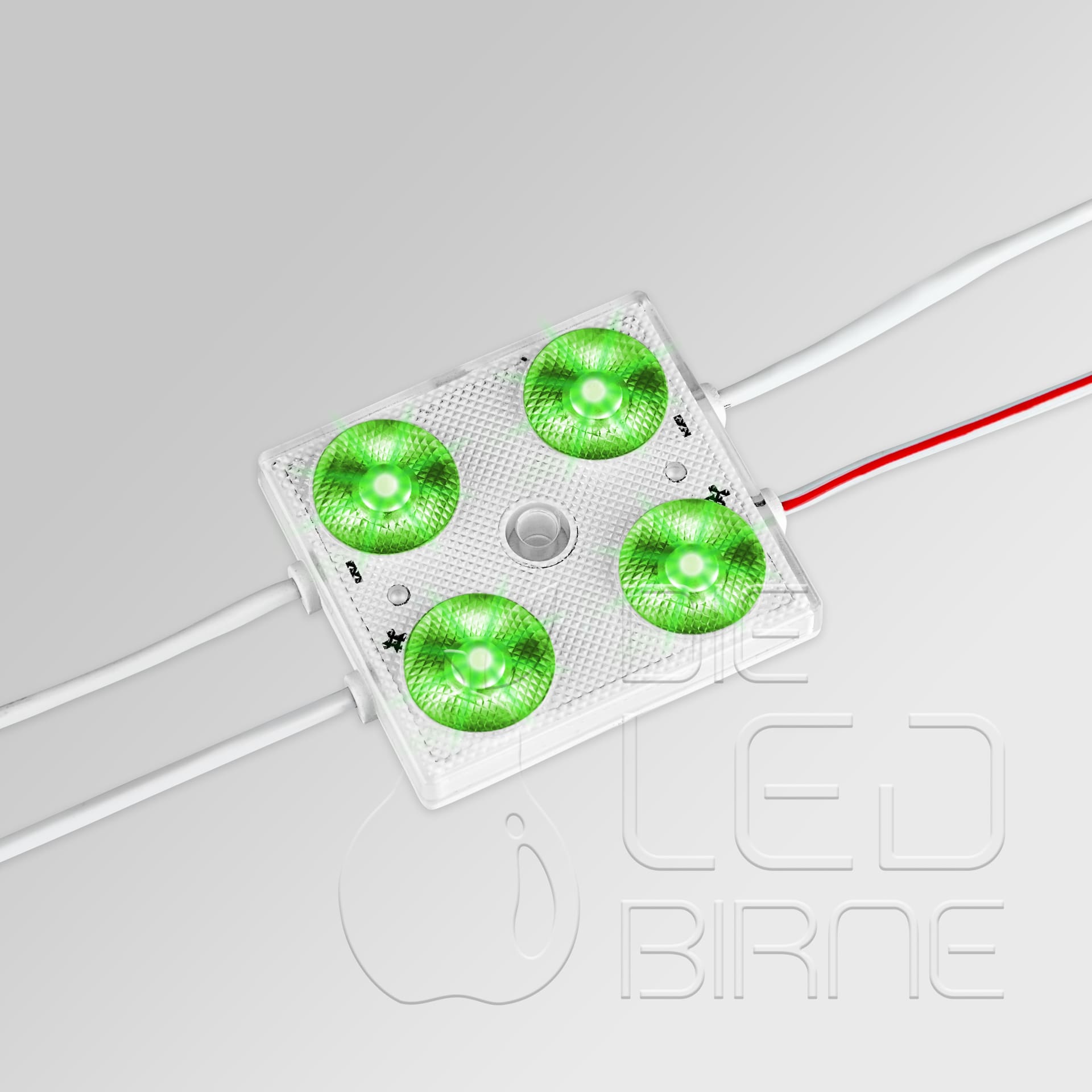 4er LED Modul Nova 4 in Grün