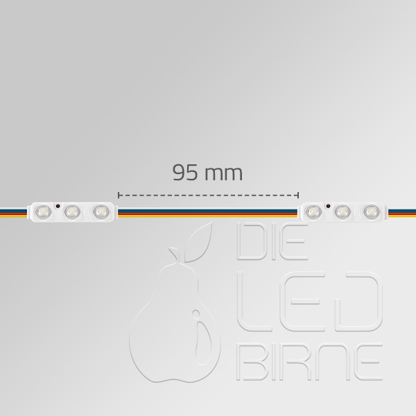 LED Modul 3er, RGBW 0,96W-12V