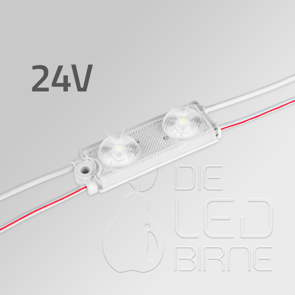 2er LED Modul, Nova 2 - Neutralweiß (6500k) - 24V -0,72W