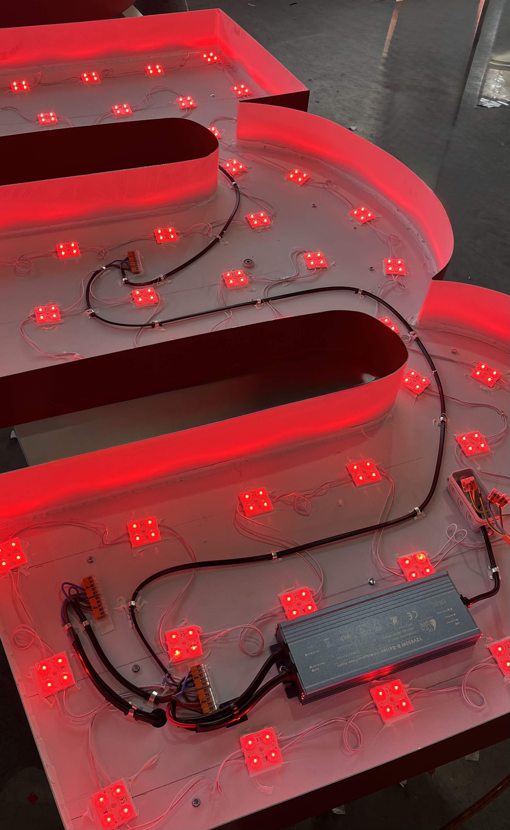 4er LED Modul, Nova 4 - Rot - 12V - 1,44W