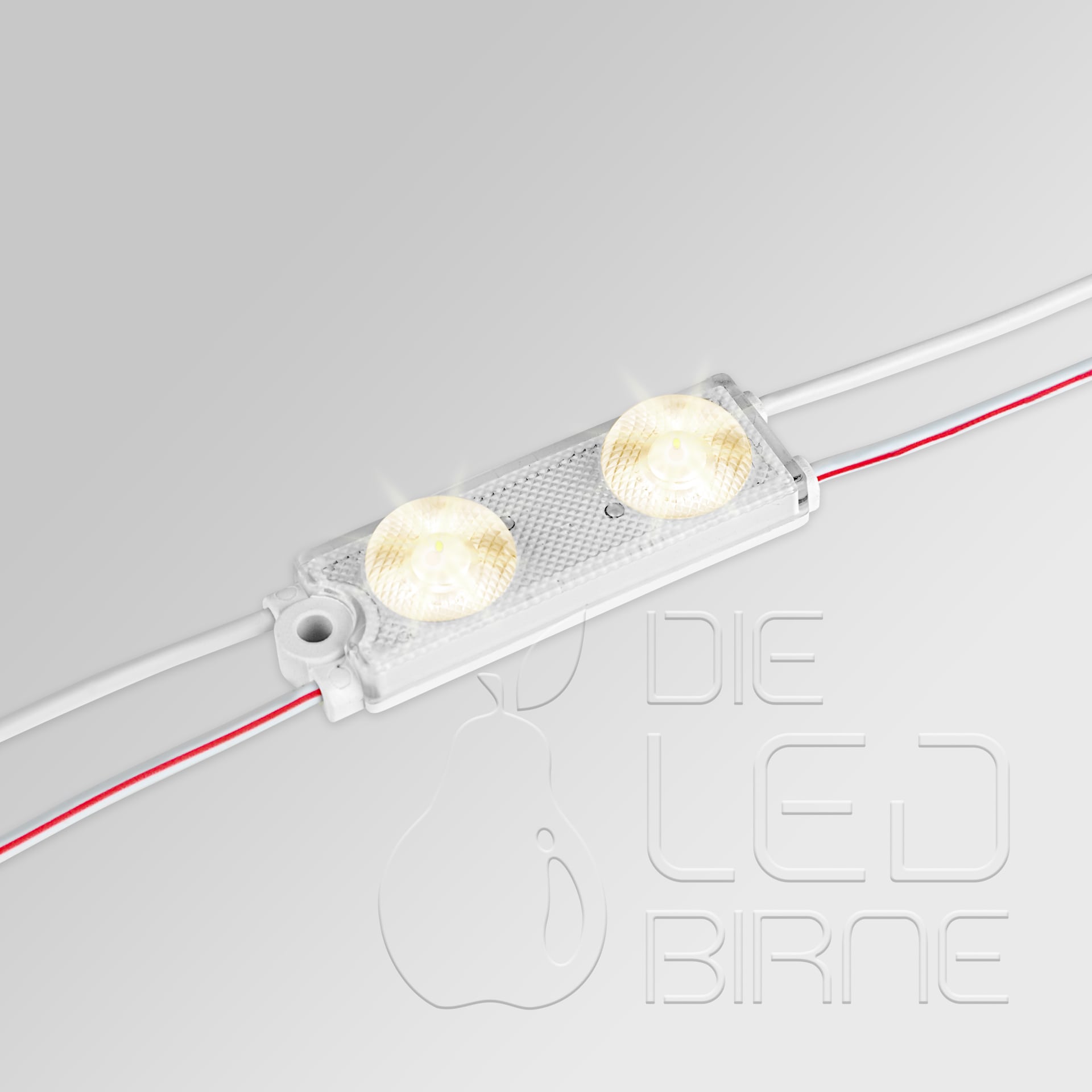 2er LED Modul, Nova 2 - Warmweiß (4000k) - 12V -0,72W