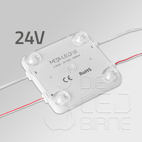 META 4 XL, 4er LED-Modul - 4 Watt - 24V