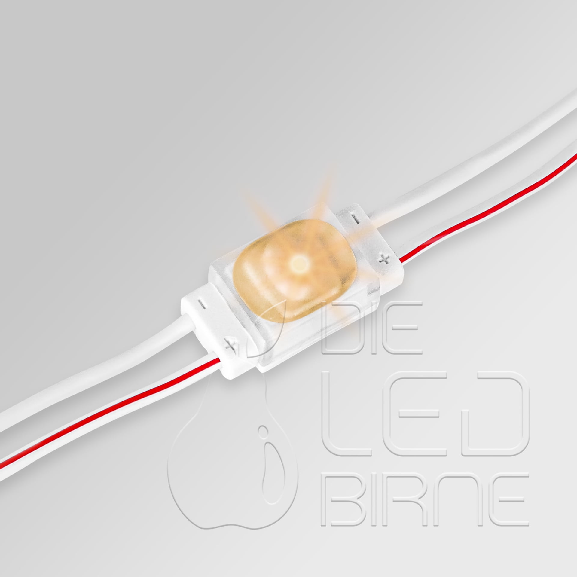 1er LED Modul Mini, Warmweiß (3000k)